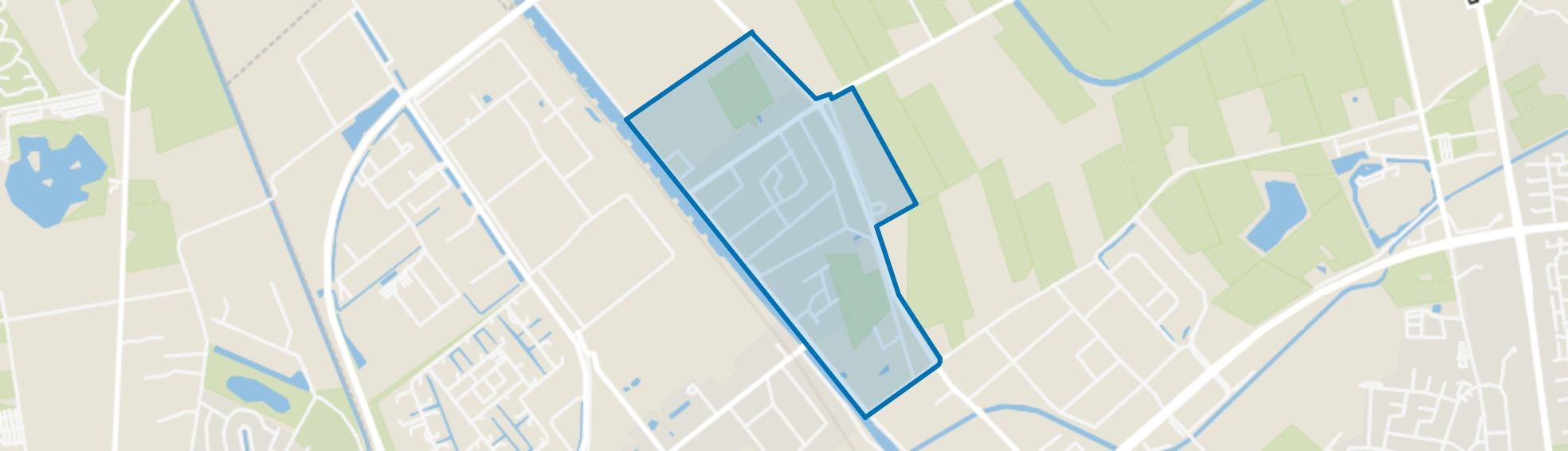 Aadorp Oost, Aadorp map