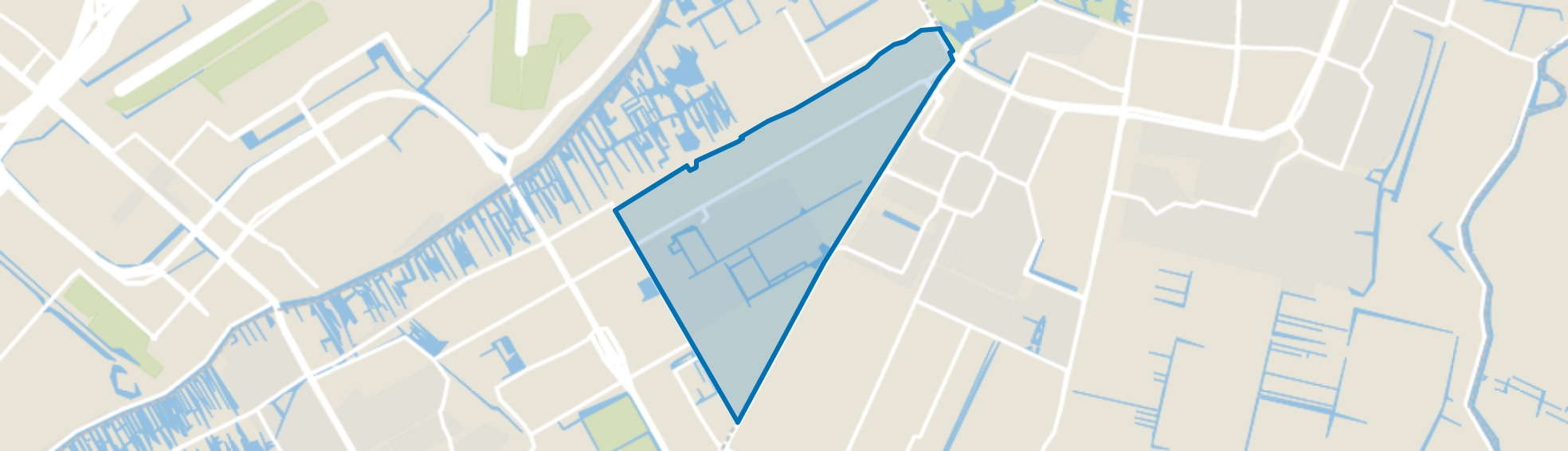 Oosteinde, Aalsmeer map