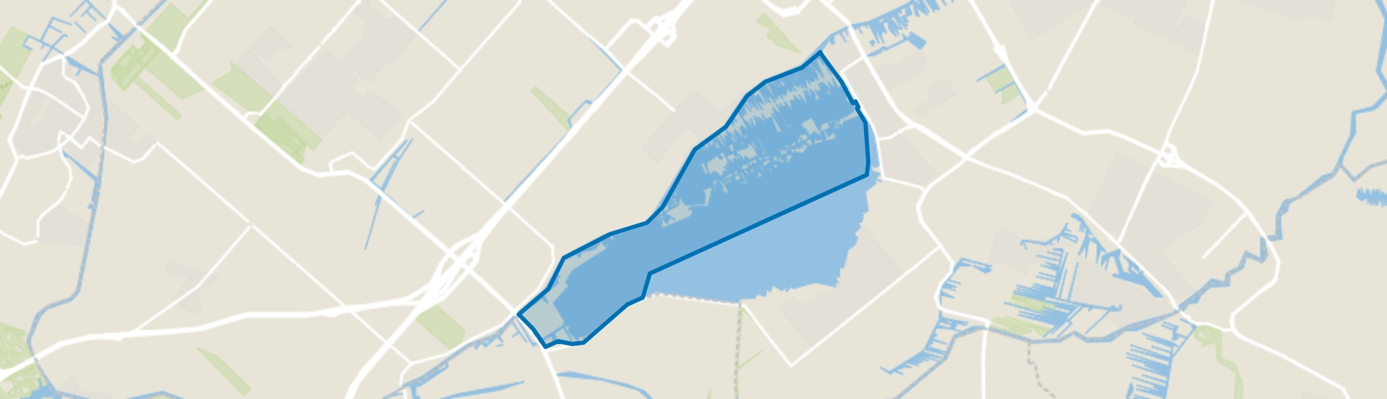 Uiterweg, Aalsmeer map