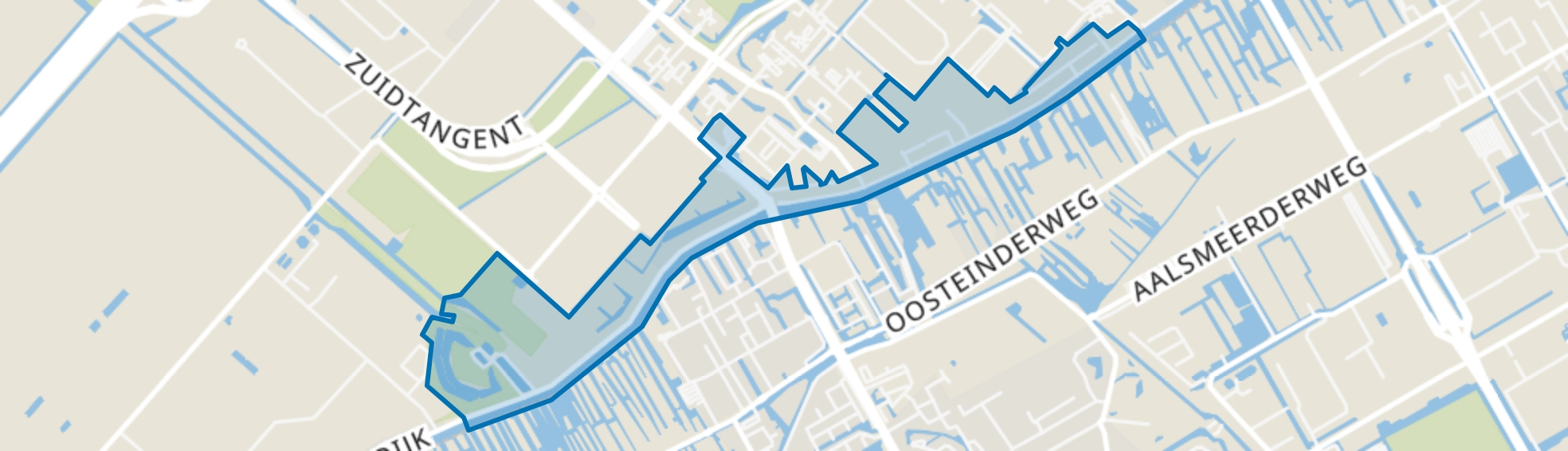 Aalsmeerderbrug, Aalsmeerderbrug map