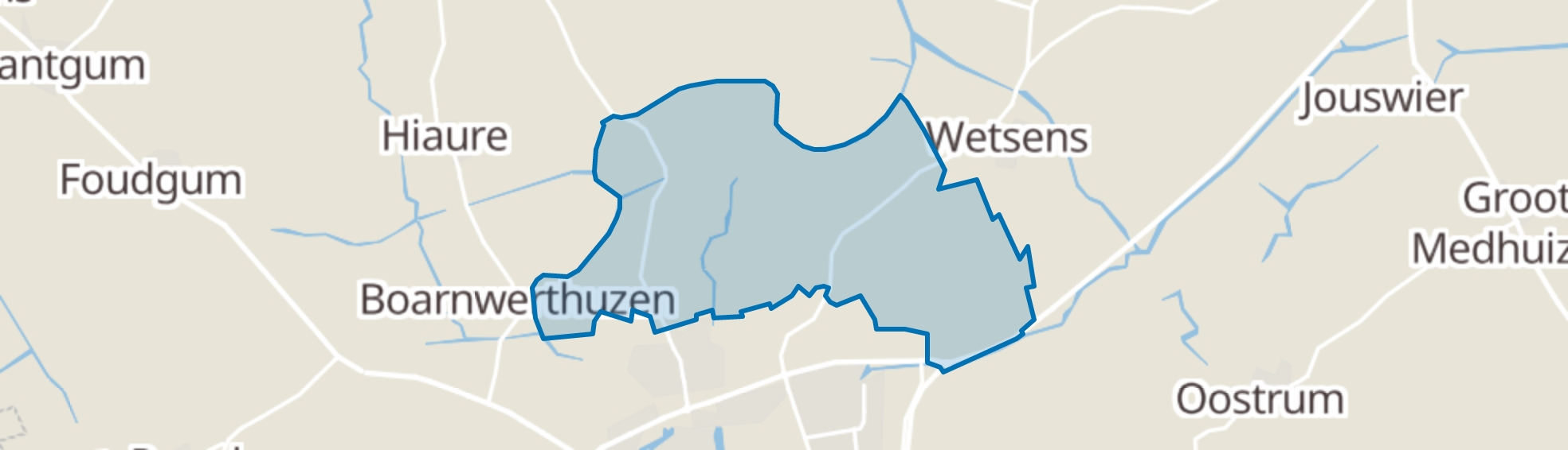 Aalsum map