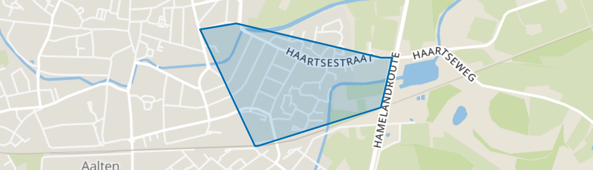 Aalten-kern Oost, Aalten map