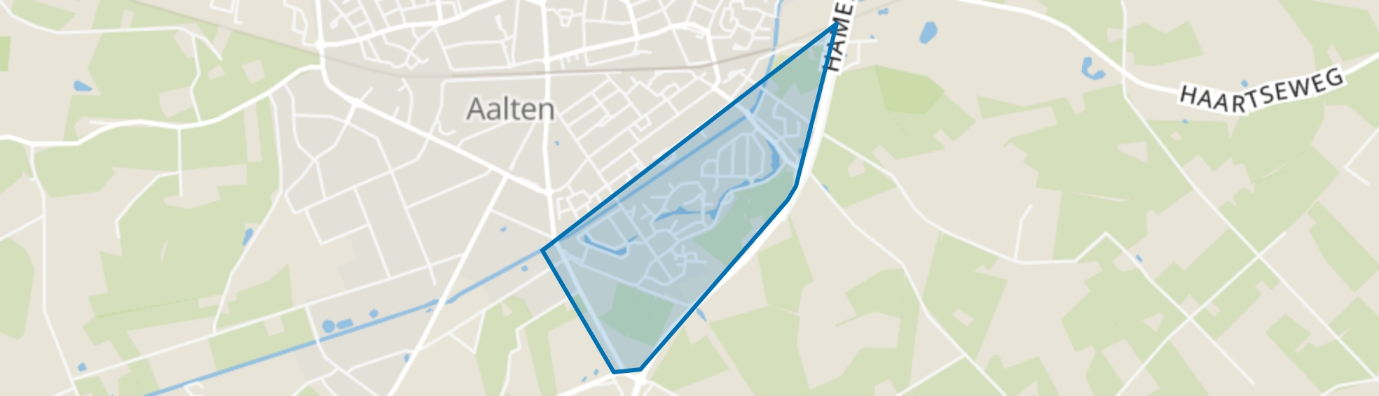 Aalten-kern Zuid 2, Aalten map