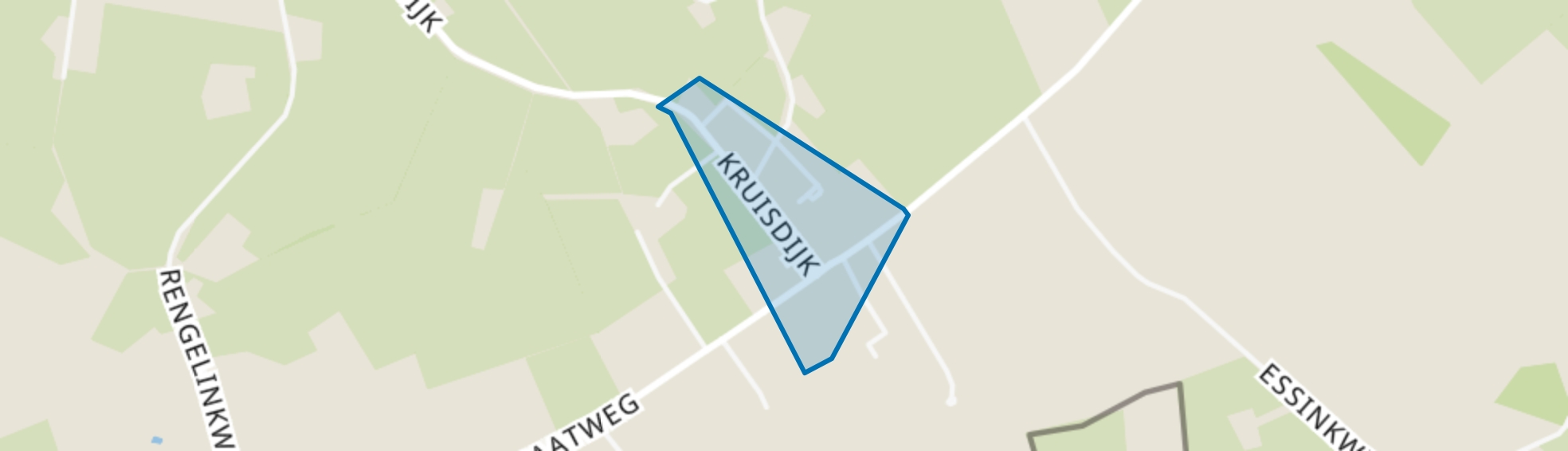 IJzerlo-kern, Aalten map