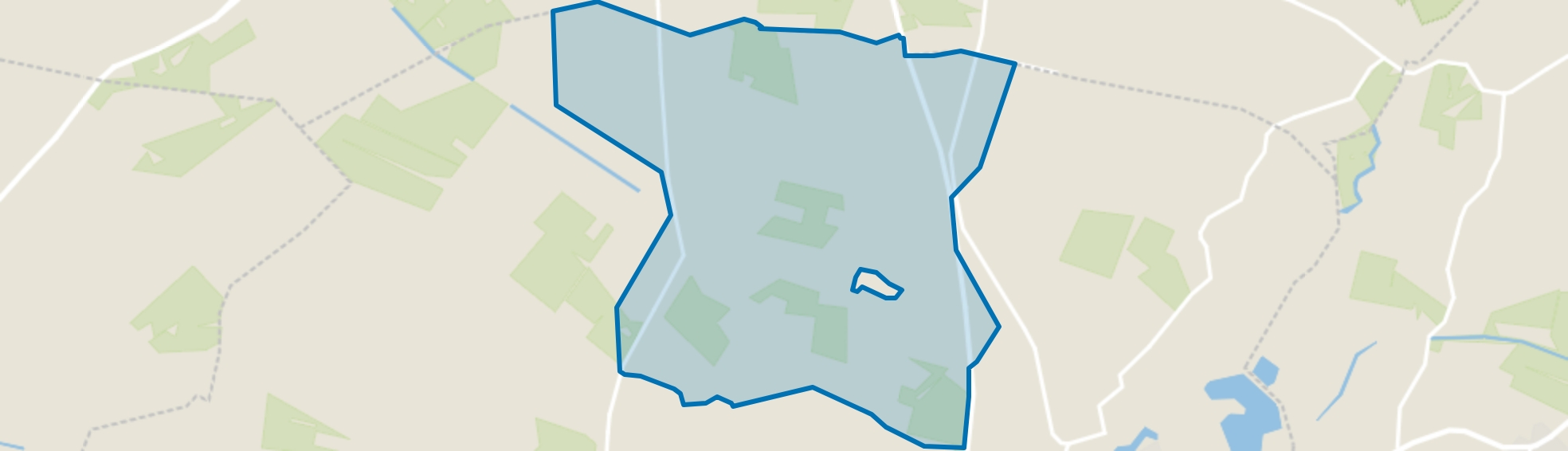 Verspreide huizen Barlo, Aalten map