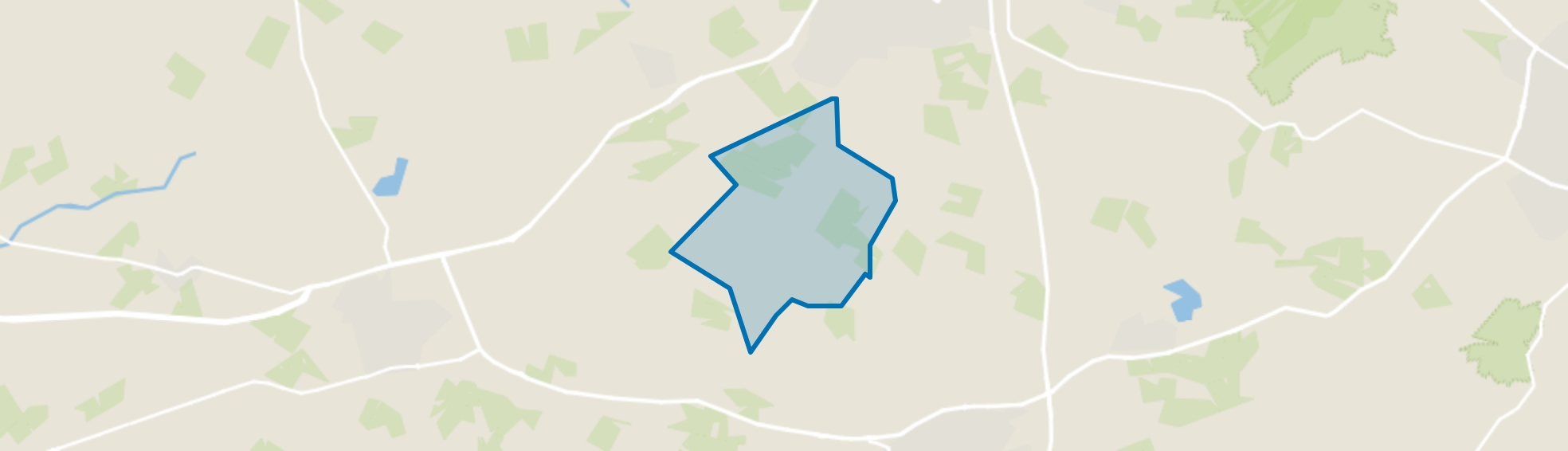 Verspreide huizen Dalese Veld, Aalten map