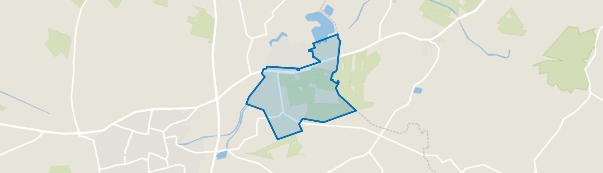 Verspreide huizen Het Zwanenbroek, Aalten map