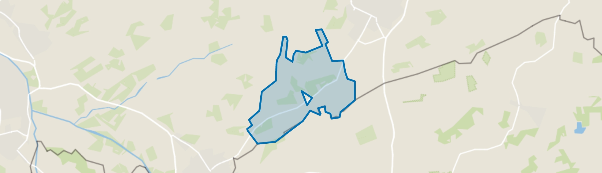 Verspreide huizen IJzerlo, Aalten map