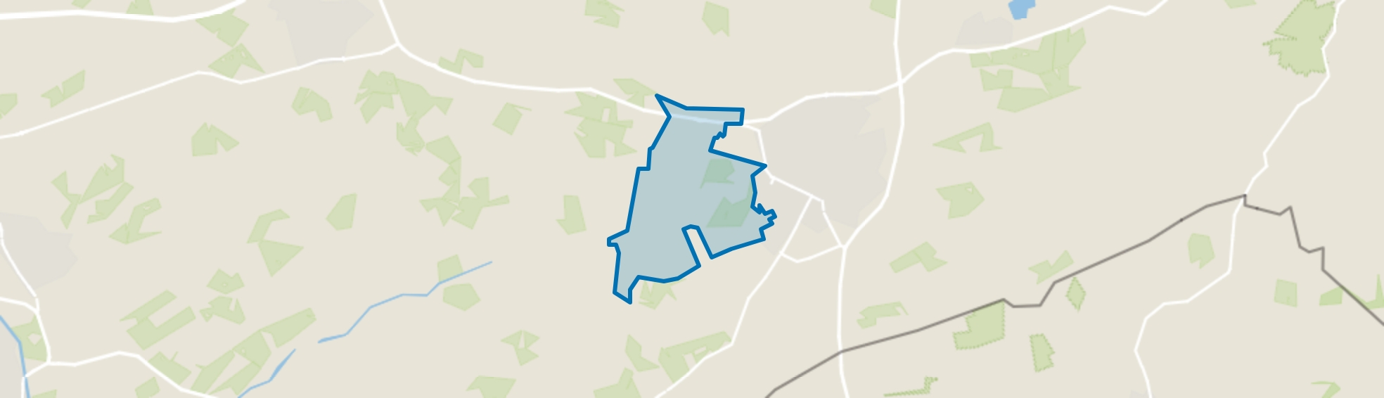 Verspreide huizen ten westen van Aalten, Aalten map