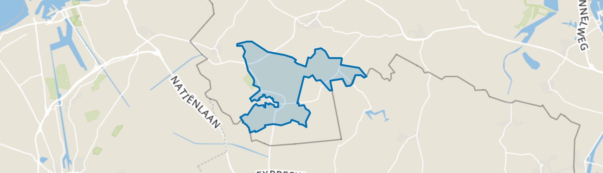 Verspreide huizen Aardenburg, Aardenburg map