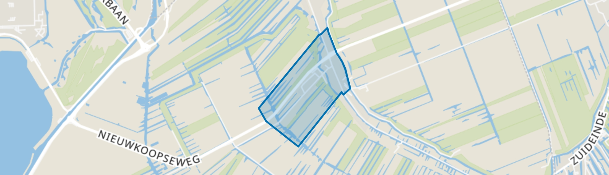 Aarlanderveen Dorp, Aarlanderveen map