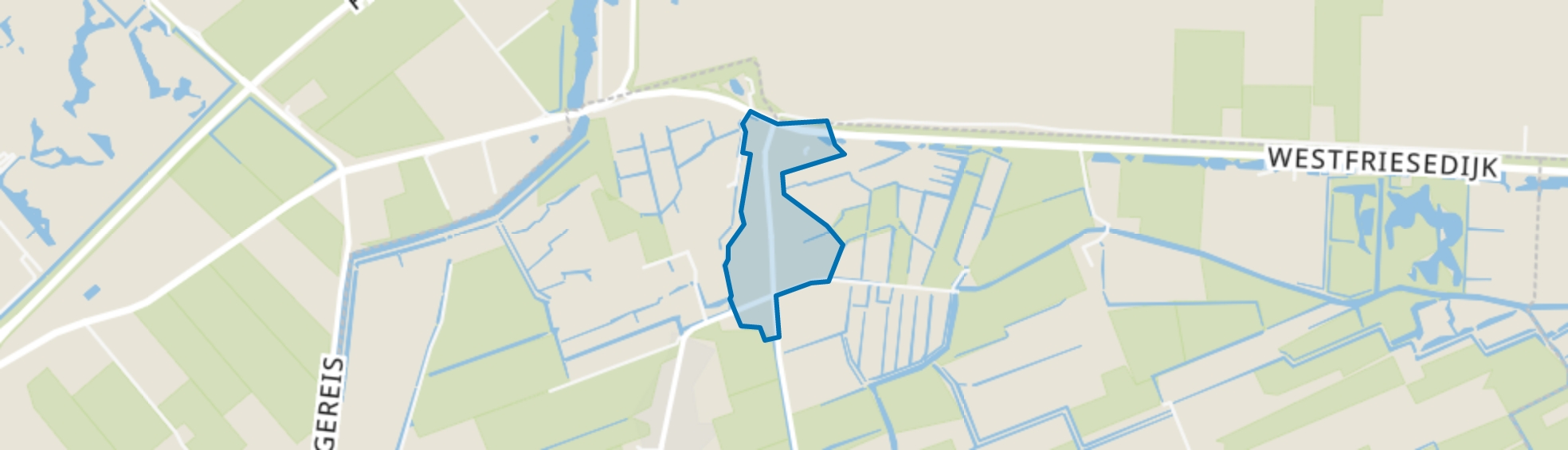 Zuiderzeebuurt, Aartswoud map