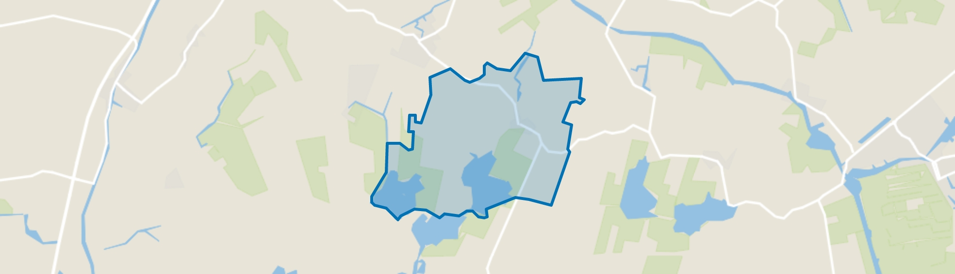 Westhem, Abbega map