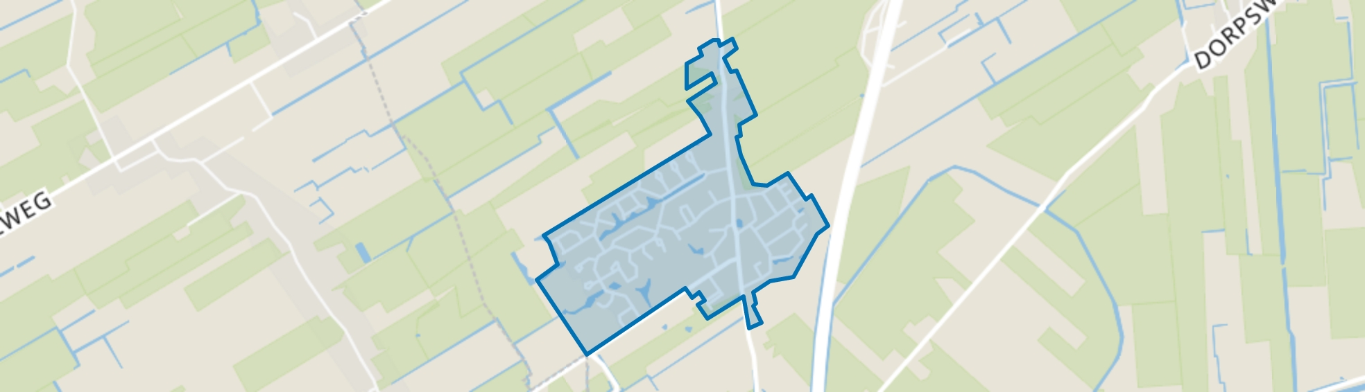 Abbekerk Centrum, Abbekerk map