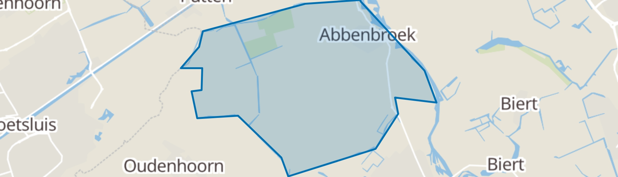 Abbenbroek map