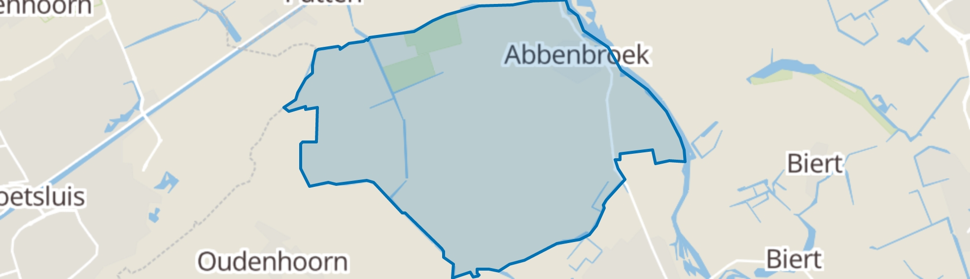 Abbenbroek map