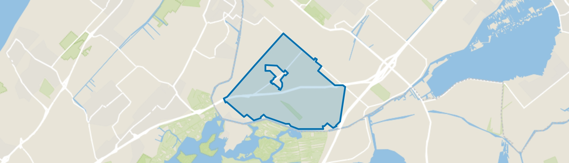 Abbenes Omgeving, Abbenes map