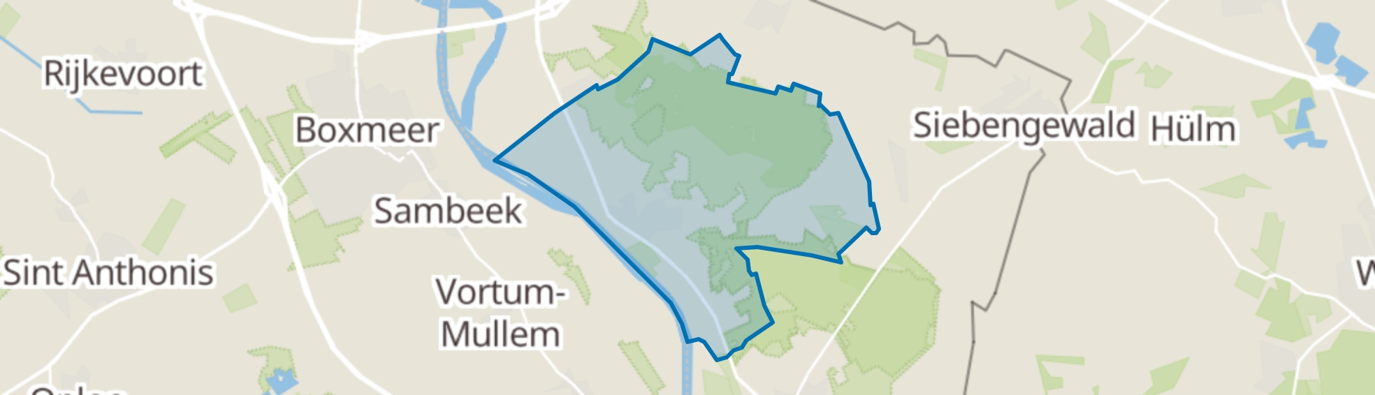 Afferden (LI) map