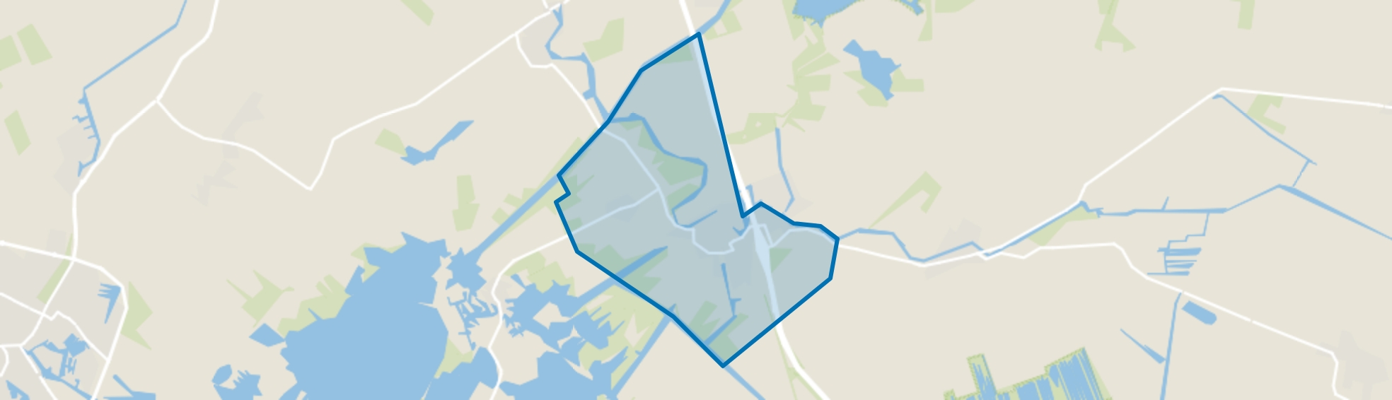Akkrum, Akkrum map