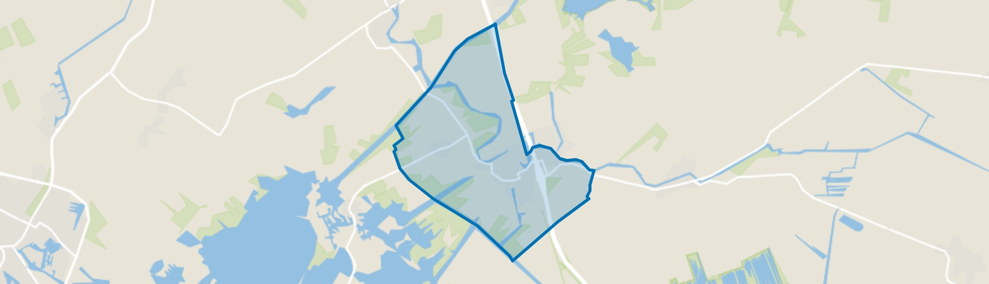 Akkrum, Akkrum map