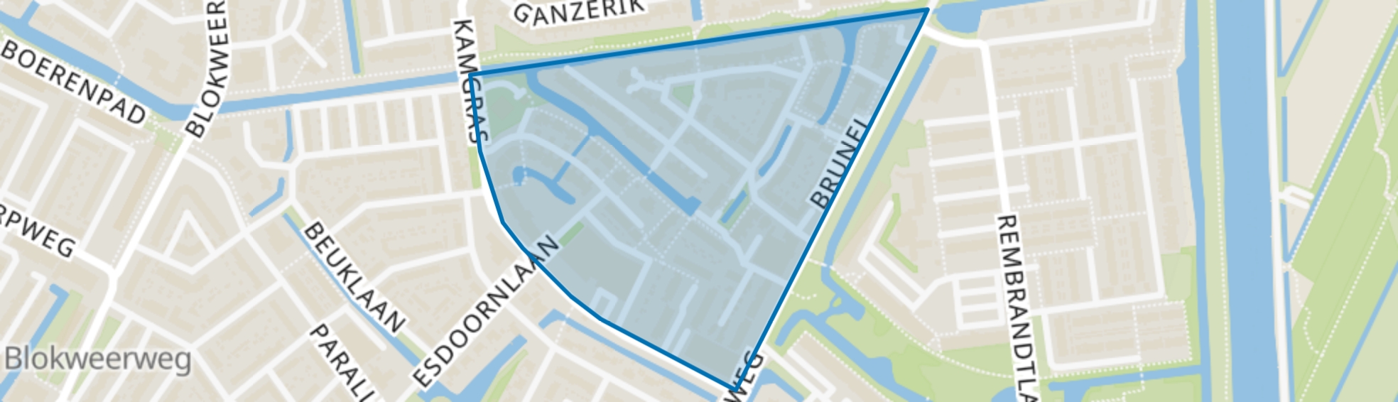 Blokweer Zuid, Alblasserdam map