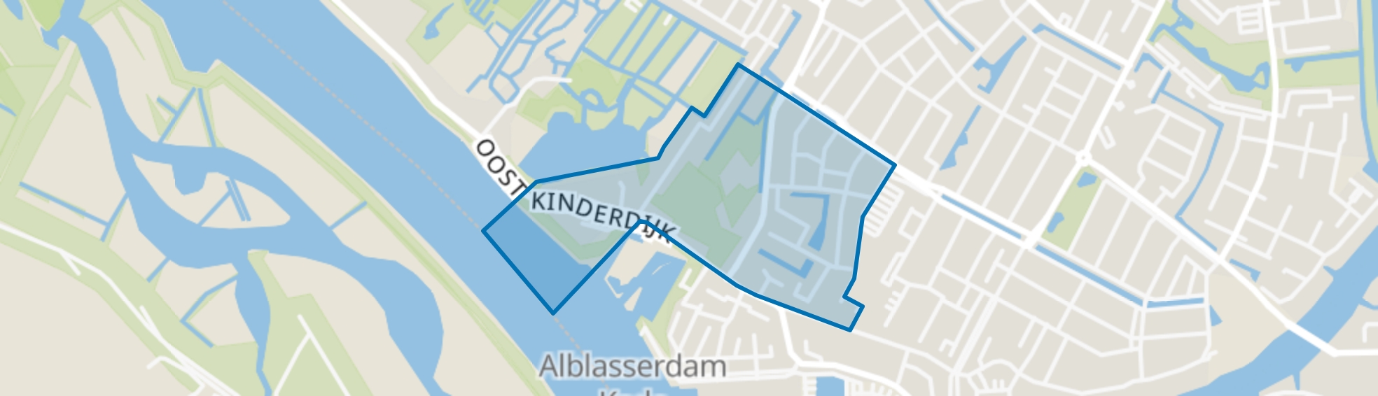 Cortgene, Alblasserdam map