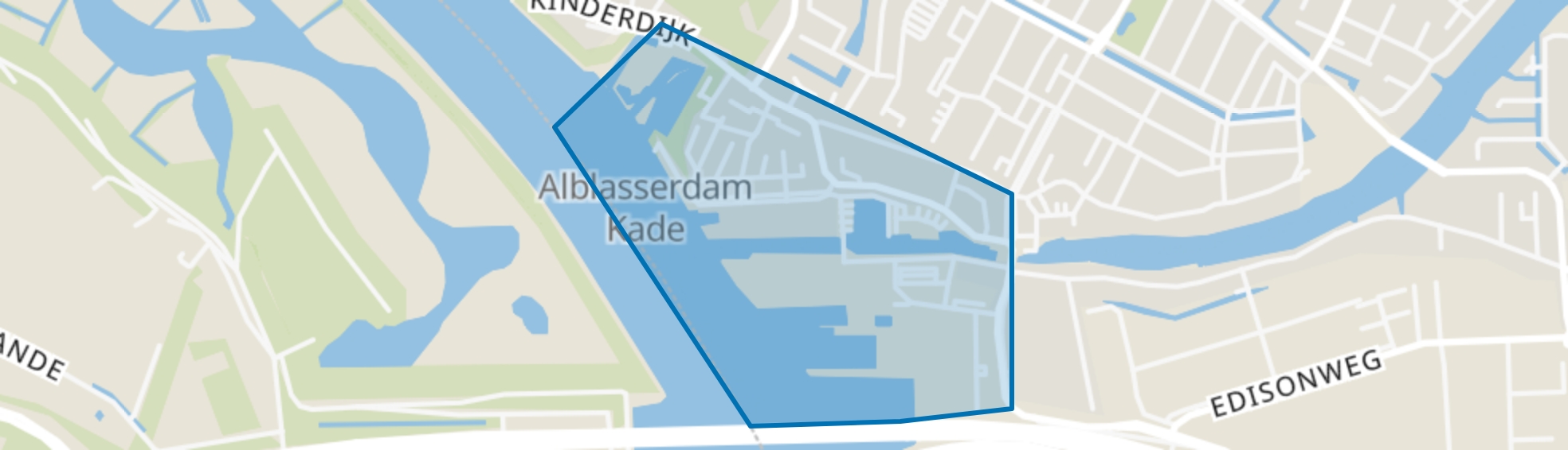 De Werven, Alblasserdam map