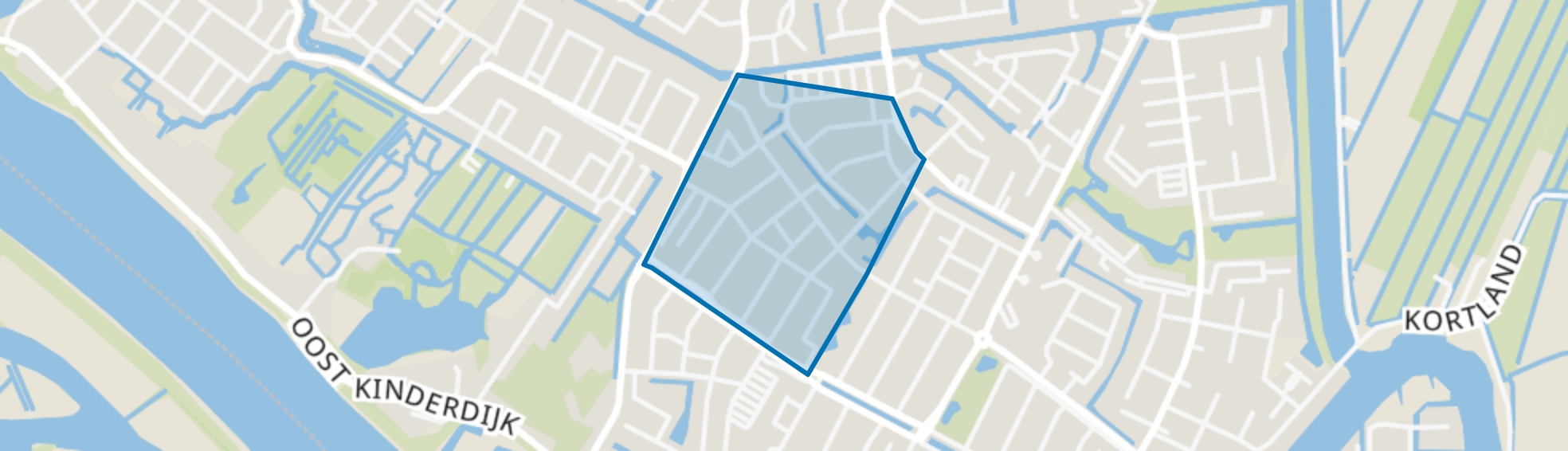 Florabuurt, Alblasserdam map