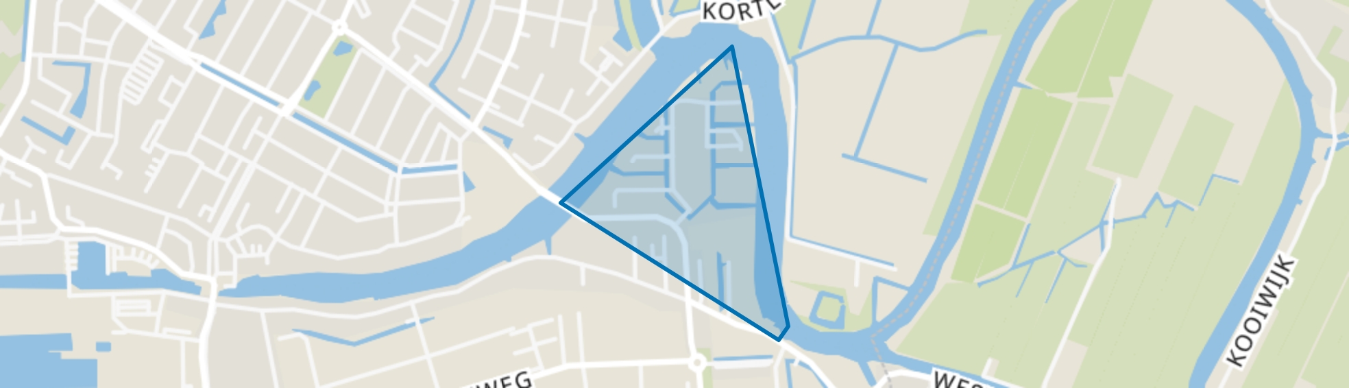 Klein Alblas, Alblasserdam map