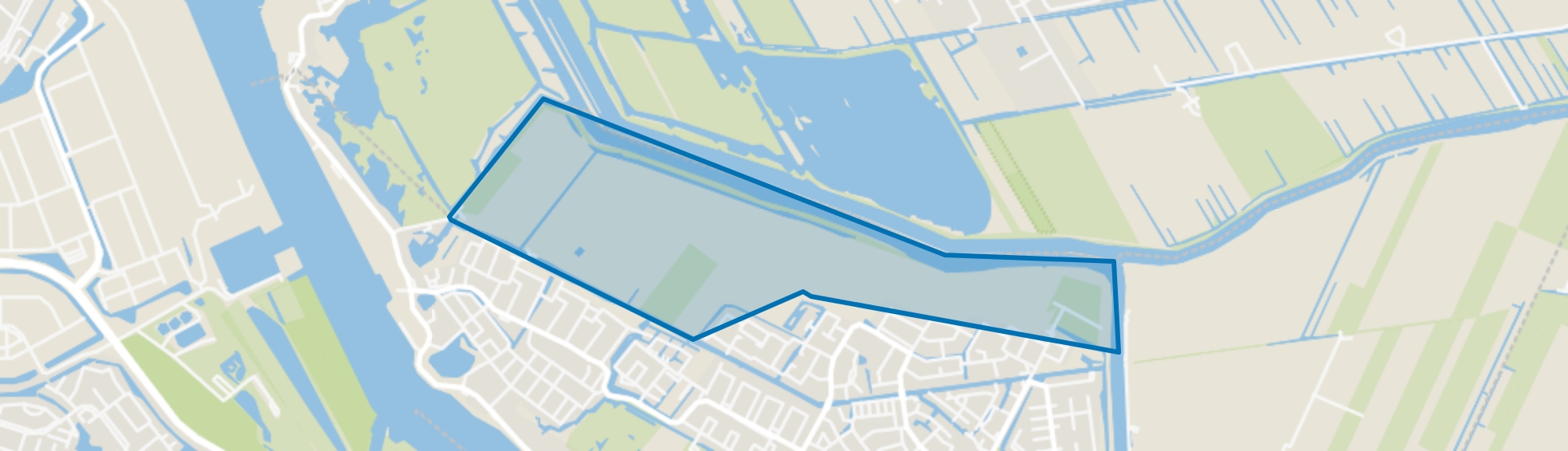 Polder Blokweer, Alblasserdam map