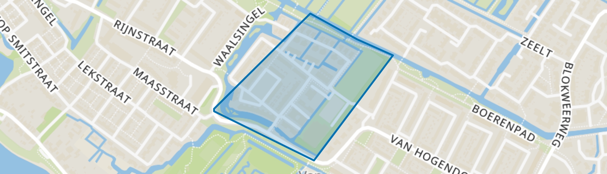 Waterland, Alblasserdam map