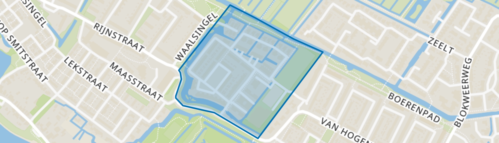 Waterland, Alblasserdam map