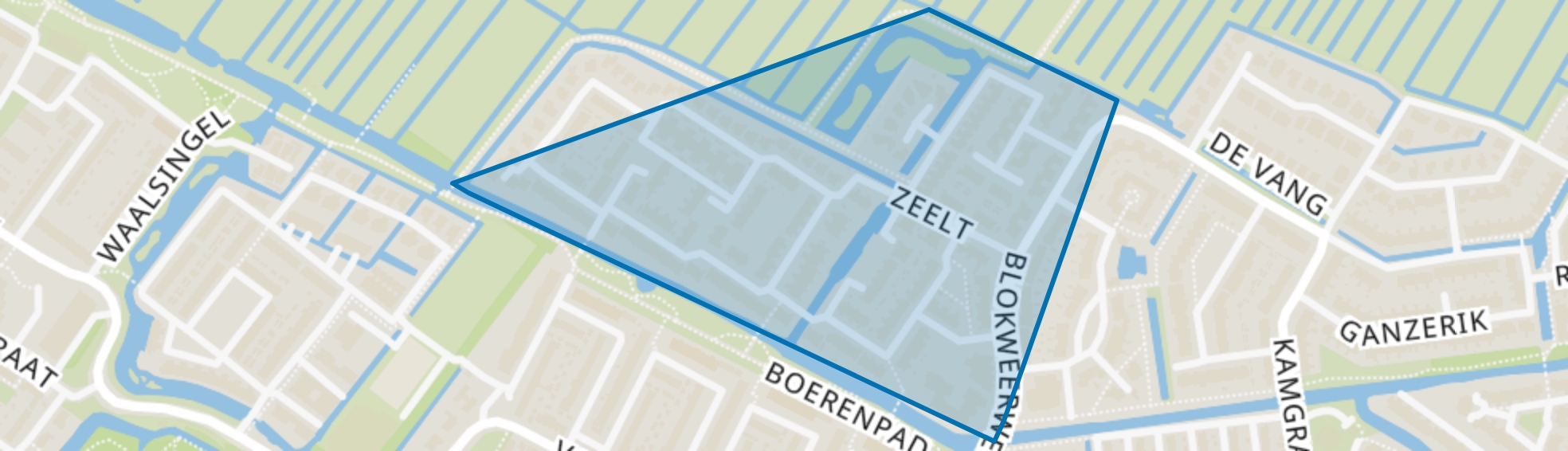 Zeelt, Alblasserdam map