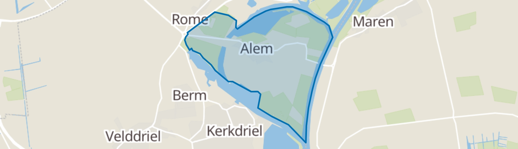 Alem map