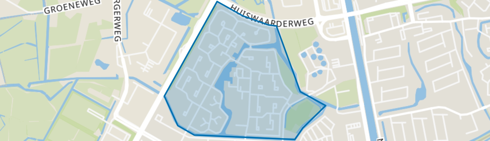 Bergermeer, Alkmaar map