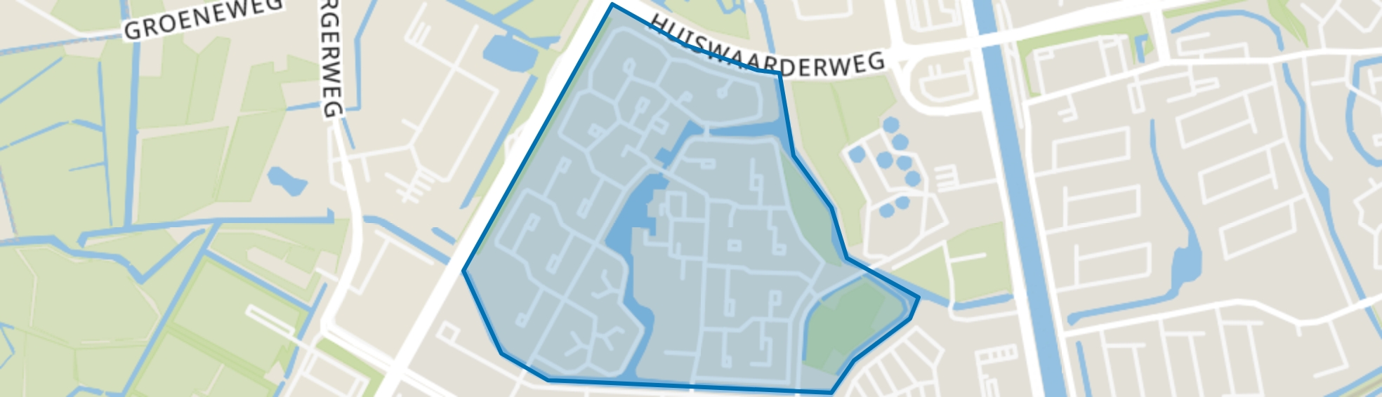 Bergermeer, Alkmaar map