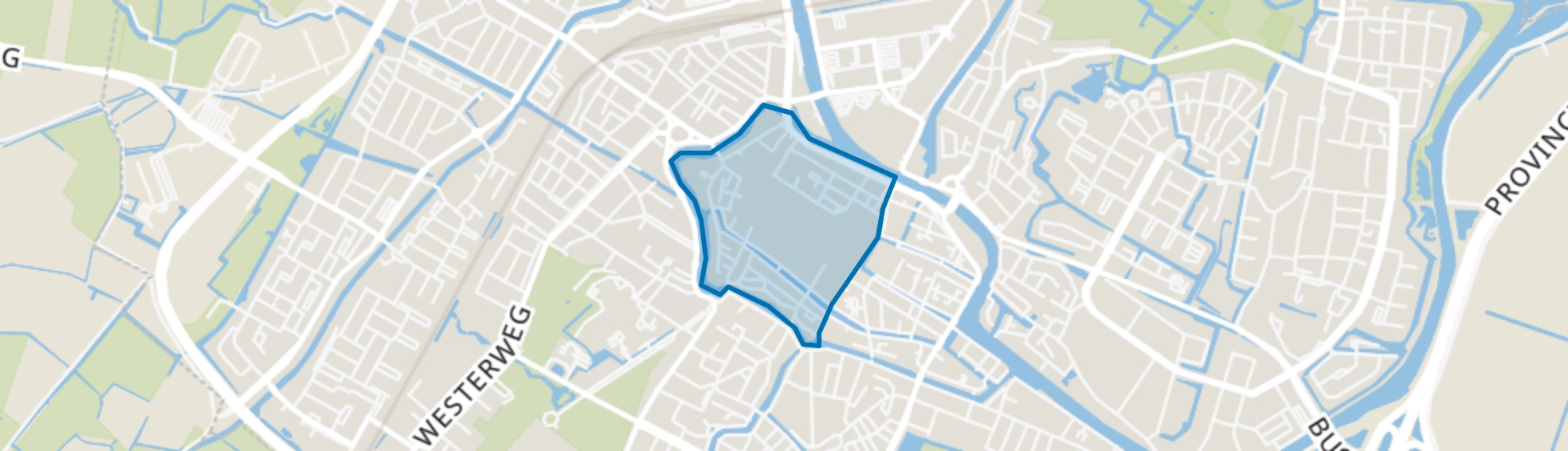 Binnenstad-West, Alkmaar map