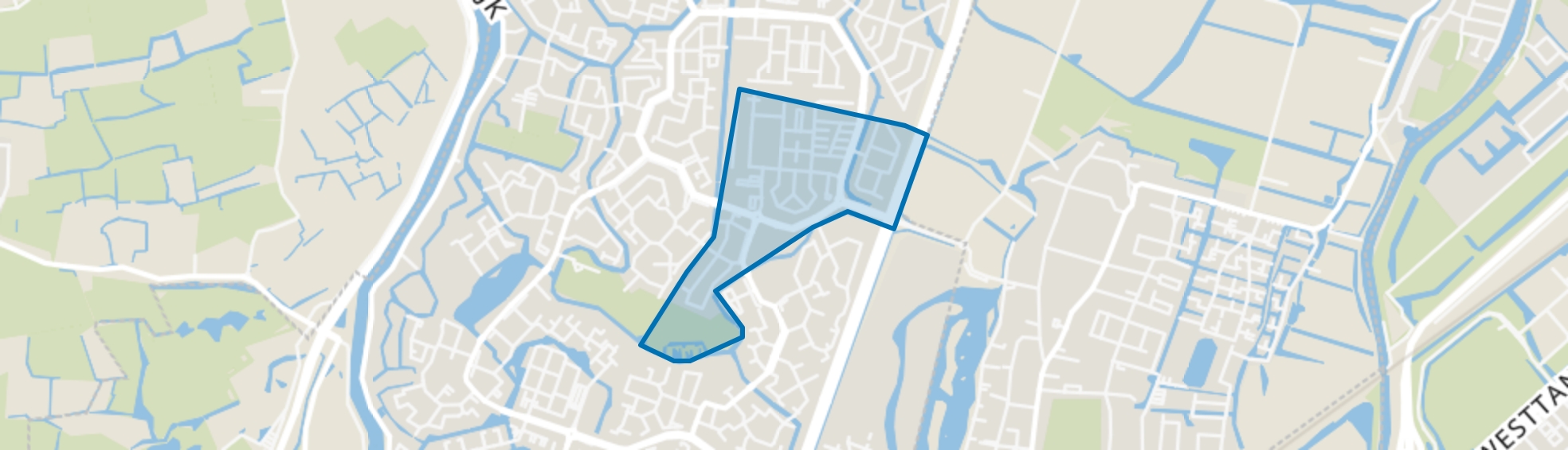 Daalmeer-Zuidoost, Alkmaar map