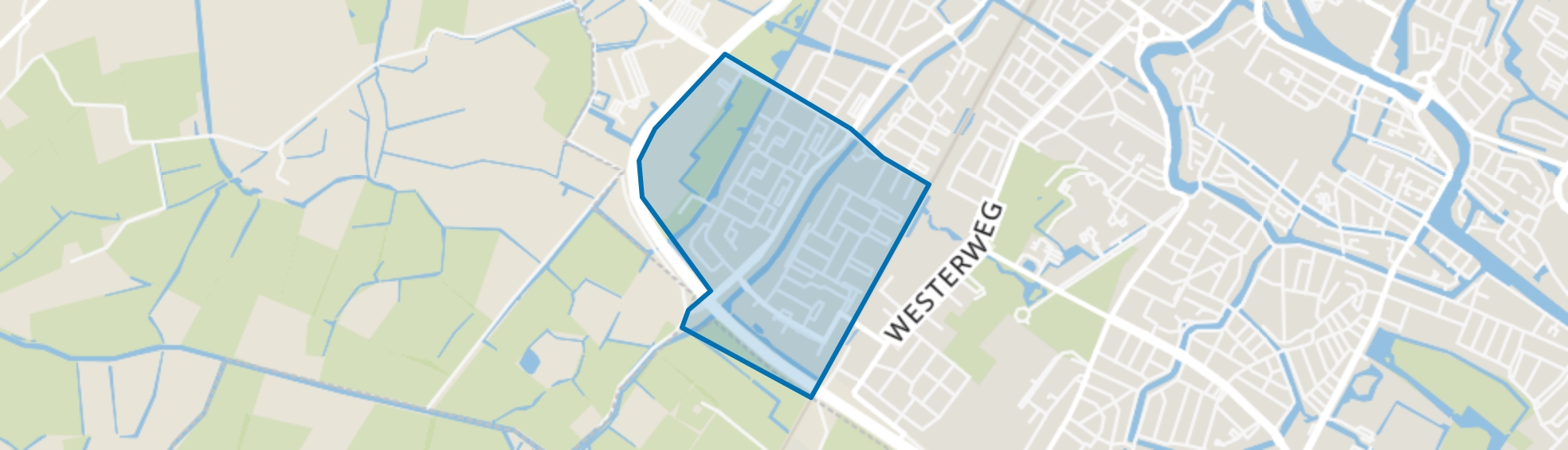 De Hoef III en IV, Alkmaar map