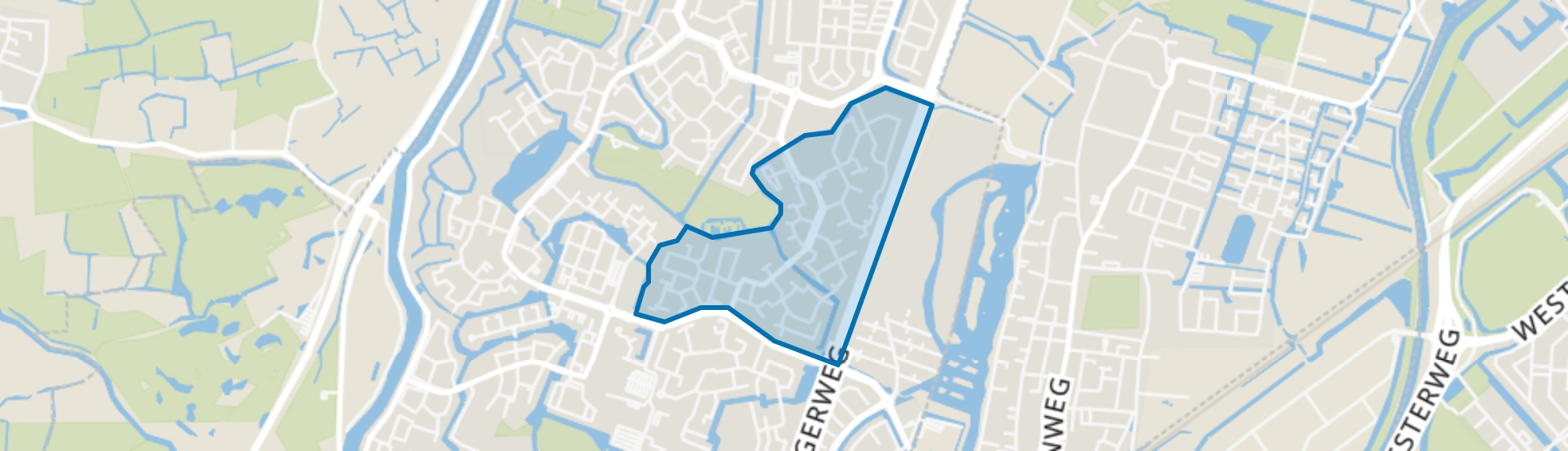 De Horn-Noord, Alkmaar map