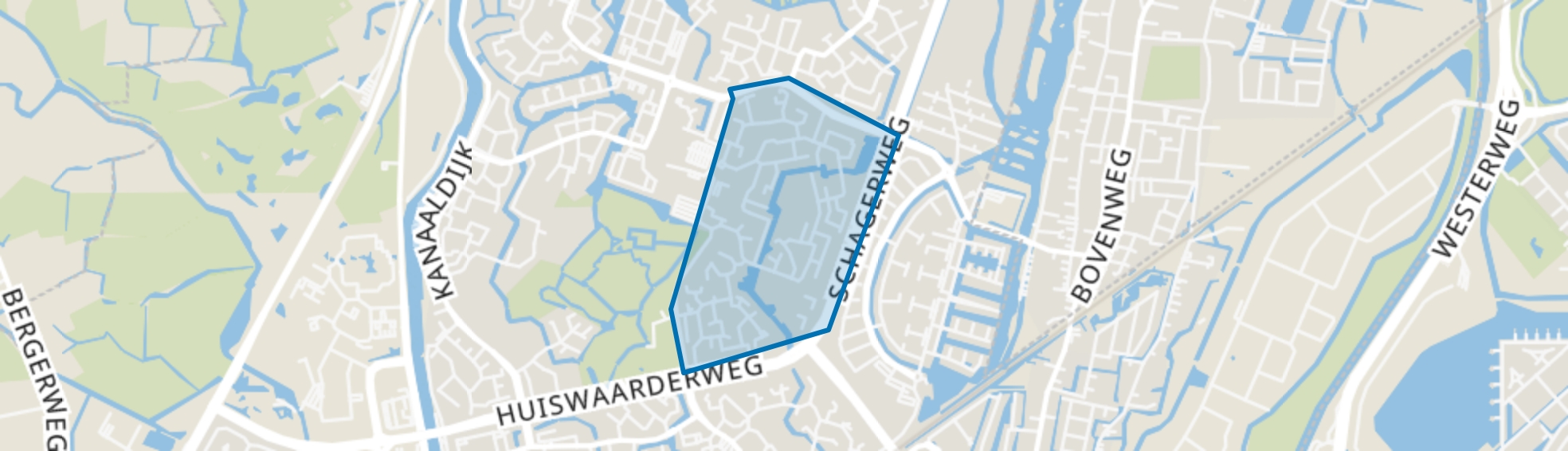 De Horn-Zuid, Alkmaar map