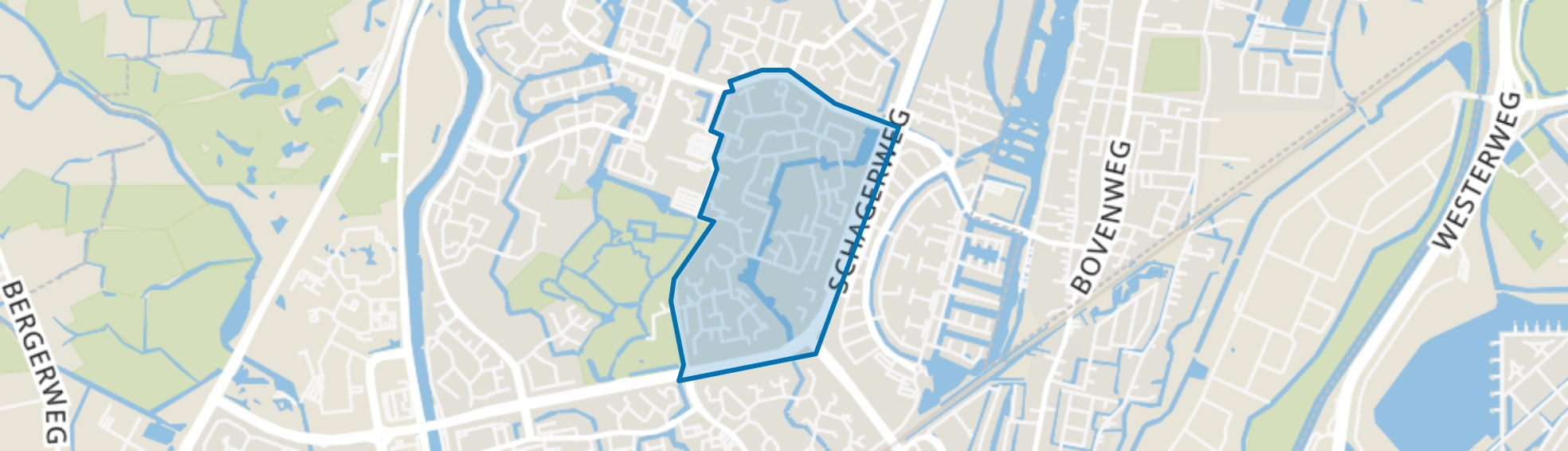 De Horn-Zuid, Alkmaar map