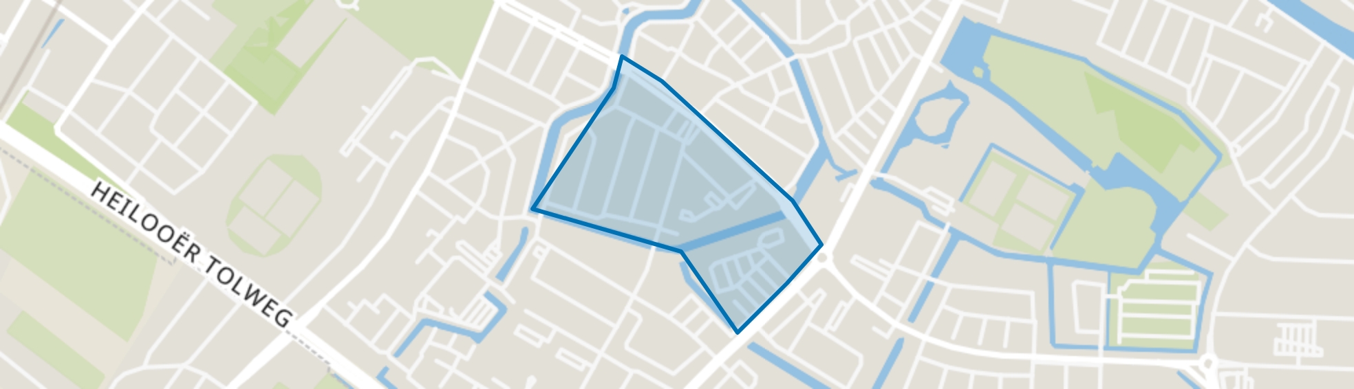 Dillenburg en Stadhouderskwartier, Alkmaar map