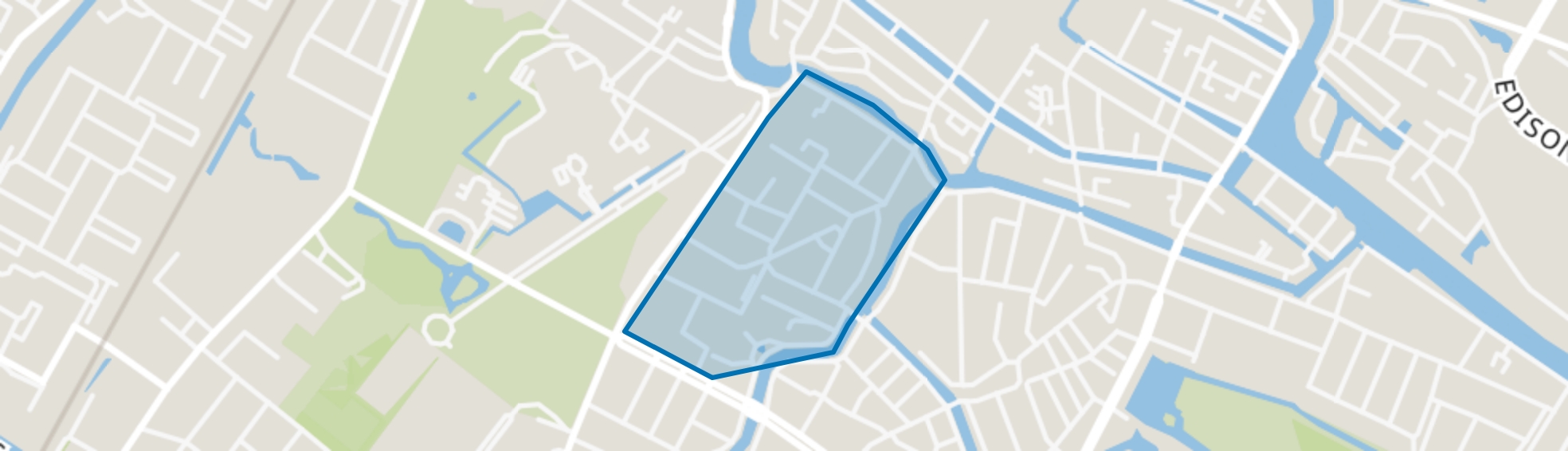 Emmakwartier, Alkmaar map