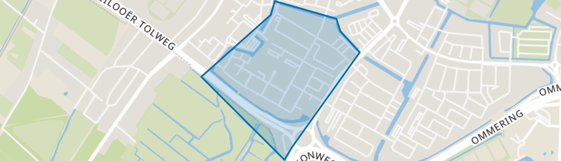 Kooimeer, Alkmaar map