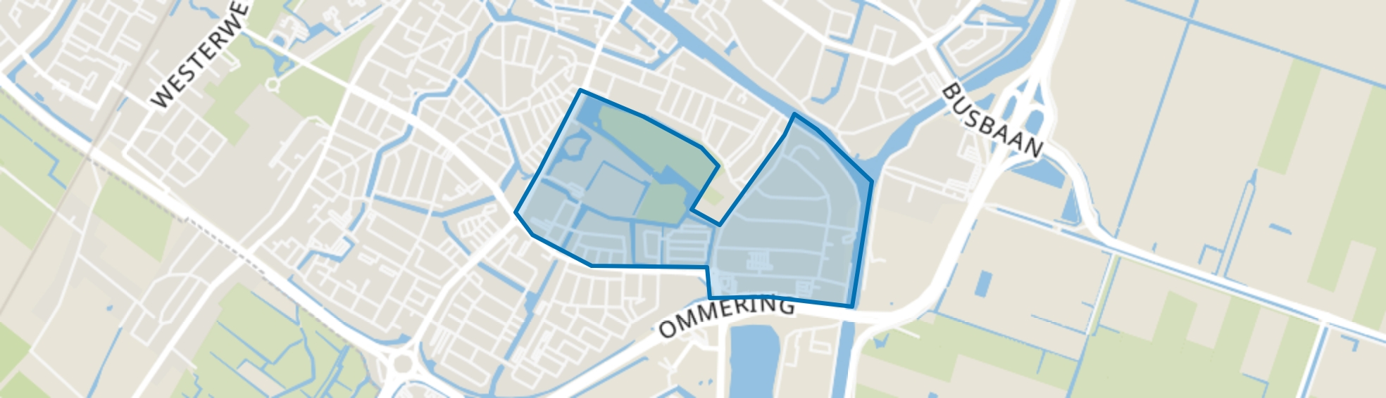 Oosterhout, Alkmaar map