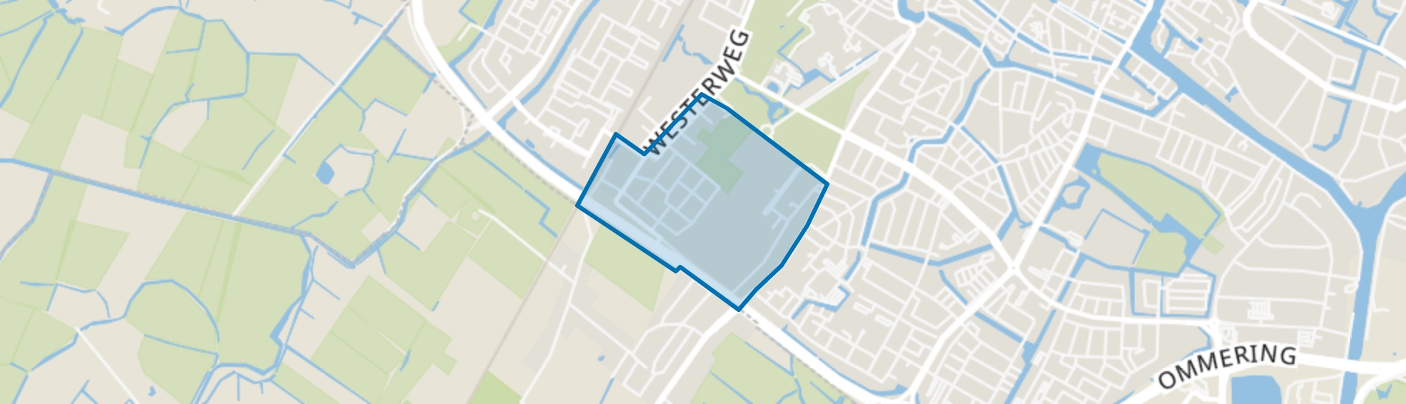 Oranjepark, Alkmaar map