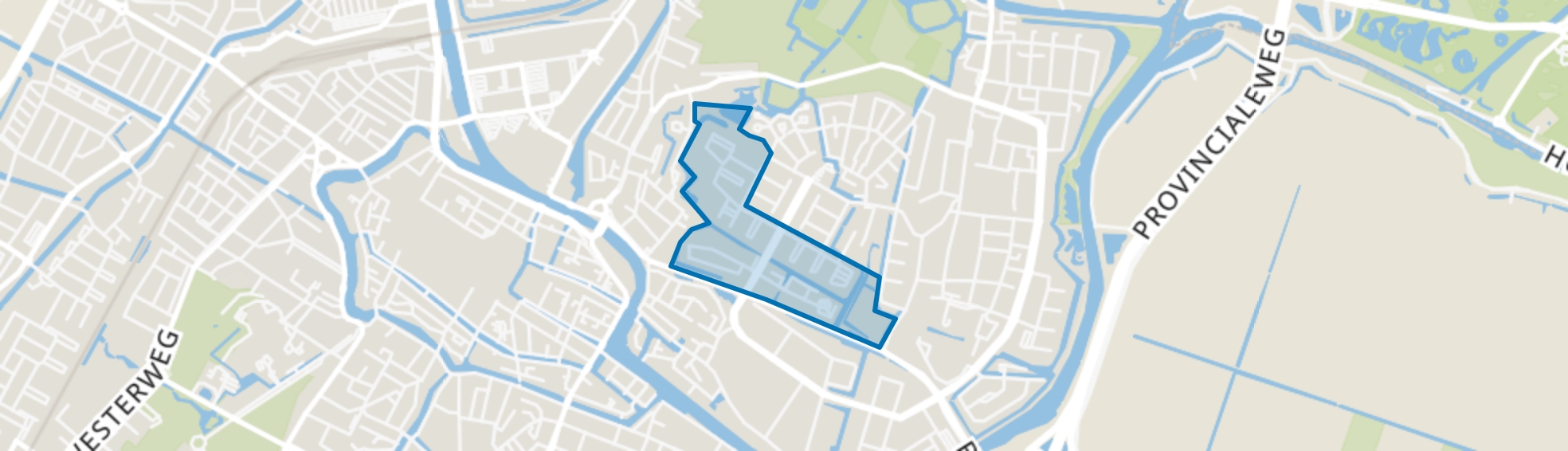 Oudorperpolder-Zuid, Alkmaar map