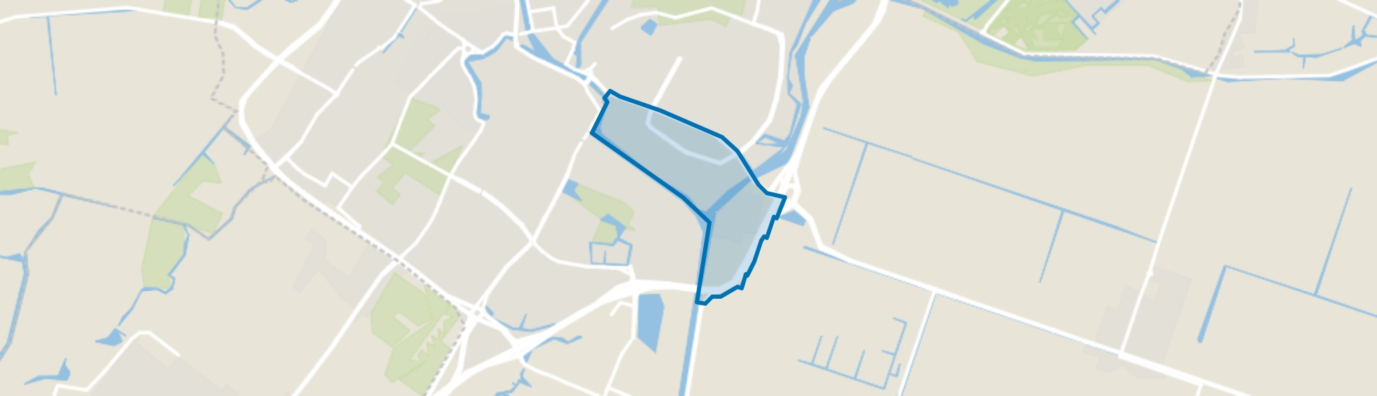 Schermereiland en Omval, Alkmaar map