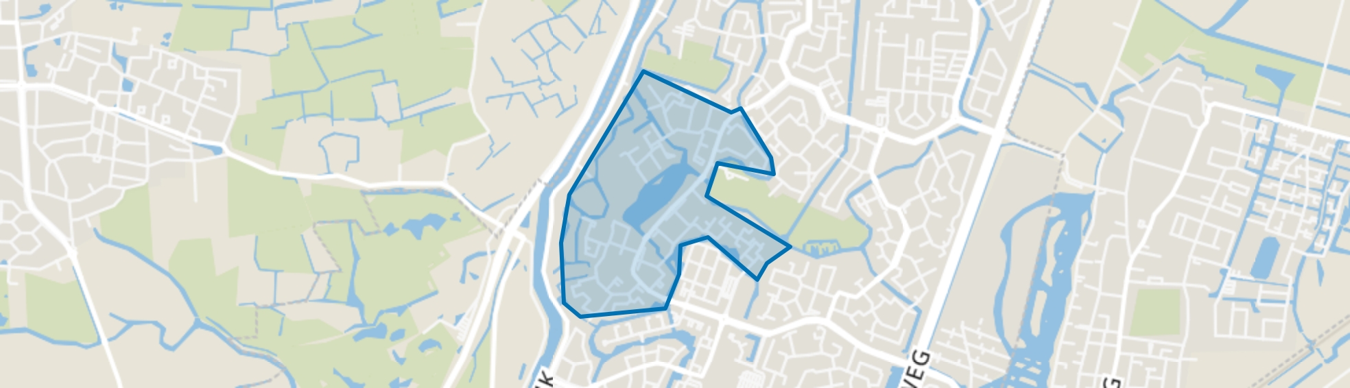 't Rak-Noord, Alkmaar map
